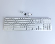 Apple USB Wired Keyboard with Numeric Keypad A 1243 White picture
