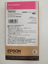 Genuine Epson Vivid Magenta Magenta #C13T603300-FREE SHIPPING picture