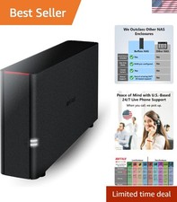 Secure 4TB LinkStation 210 NAS: Easy Home Cloud Storage & Backup Solution picture
