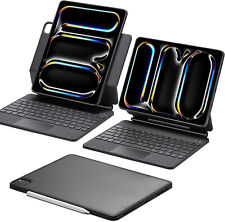✅ ESR Case w/ Keyboard iPad Pro 13 inch Magnetic Stand Black Rebound 360 Series picture