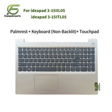 New 5CB0X57656 For Lenovo IdeaPad 3-15IIL05 3-15ITL05 Palmrest Case US Keyboard picture