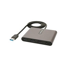 StarTech.com USB 3.0 to 4x HDMI Adapter - External Video & Graphics Card - US... picture