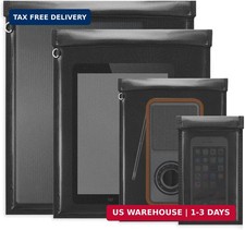 4 Pack Faraday Bags for Laptops & Tablet & Radio & Car Keys, Faraday Cage picture