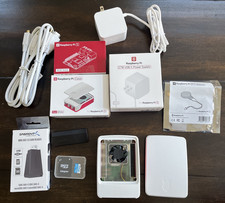 Raspberry Pi 5 8GB RAM Kit W/ Case, Fan, Power, 256GB MicroSD, Micro HDMI picture