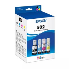 CYAN MAGENTA YELLOW (T502120 - EPSON 502 BLACK MULTIPACK INK BOTTLES picture