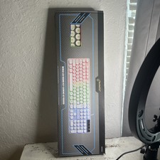 UNLOCKED Universal Wired LED Round Key Gaming Keyboard #GAKB-0001B picture