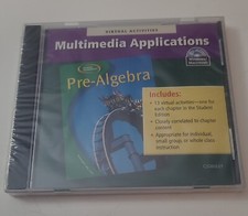 NIP Pre-Algebra CD-ROM Virtual Activities Multimedia Application 13 Activities picture