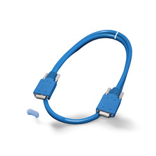 Smart Serial DTE DCE Back to Back Cable 4 Cisco 3FT Crossover   USA picture