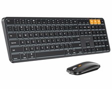 KM100-A Backlit Bluetooth Keyboard Combo for Mac, Black picture