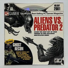 PC Gamer Demo Disc 7.10 Holiday 2001 CD-ROM Vintage PC Gaming Software picture