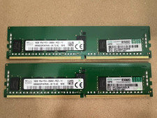 Lot (2) HPE / SK hynix 16GB DDR4-2666 RDIMM Server RAM 840757-091 picture