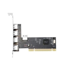PCI To USB Expansion Card 4+1 USB2.0 98SE/Me/2000/XP 32-bit/XP/Win7/Win8 picture