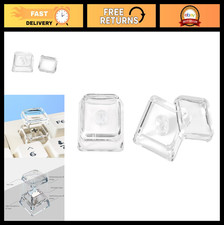 100Pcs Double-Layer Transparent Keycaps, Custom DIY Blank Covers for Mechanical picture