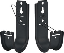 100 Pack 2-Inch Galvanized Steel Cable Support J-Hooks picture