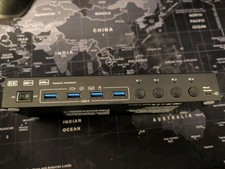 KCEVE KVM Switch 4x2 Dual Display DP + HD/USB 3.0 picture