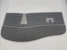 Microsoft Surface Wireless Ergonomic Bluetooth Grey Keyboard Model 1786 ~ Works picture