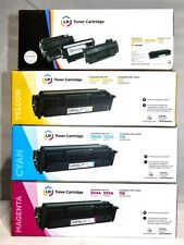 New Still Sealed ;LD Toner Cartridges - Set of 4 For HP Or Canon  Laser Printer picture