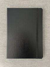 DODOcase Classic Black Book Style iPad 9th Gen Case, Elastic Strap Closure, NEW picture