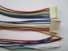 12 pcs 2510 Pitch 2.54mm 7 Pin Female Connector with 26AWG 30cm Leads Cable New picture