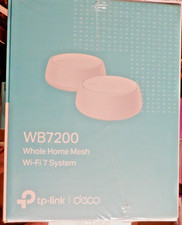 TP-Link  deco BE3600 Whole Home Mesh Wi-Fi 7 System Model# WB7200 (2 Pack) White picture