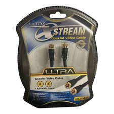 Ultra X Stream Coaxial Video Cable 6ft F Type M To F Type M picture