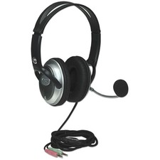 Manhattan Classic Stereo Headset, Quality audio with flexible microphone boom picture