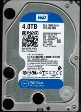 WD40EZRZ-00GXCB0 S/N:WCC7K DCM:HHNNHT2MAB WESTERN DIGITAL 4TB THAILAND APR 2018 picture