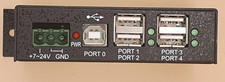 USBG-4U2ML Coolgear 4 Port USB 2.0 Powered Hub Industrial Grade picture