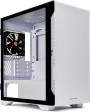 S100 Tempered Glass Snow Edition Micro-Atx Mini-Tower Computer Case with 120Mm R picture