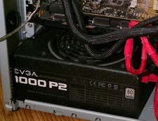 EVGA SuperNOVA 1000 P2 1000W Platinum Modular Power Supply used FAIR picture
