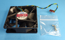HP ProDesk 400 G3 SFF Desktop 80mm Case 4-Pin Case Fan w/Screws AVC DL08025R12U picture