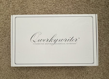 Qwerkywriter Typewriter-Inspired Mechanical Keyboard, Black, English QWERTY picture