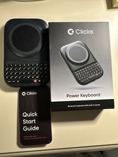 Clicks Power Keyboard New With Box And Papers Barely Used Portable Charger picture