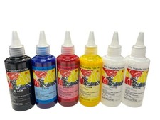 6x100ml Premium DTF PET Transfer Film Ink For Epson DTF Printers L1800 P600 DX5 picture