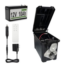 Zuomeng Trailer Light Tester Box with 12V 10Ah Battery and IP68 black picture