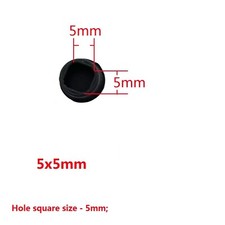 Black Dome Rubber Mouse Pointer TrackPoint Cap Soft Rim For HP Laptop 5mm 5*5mm picture