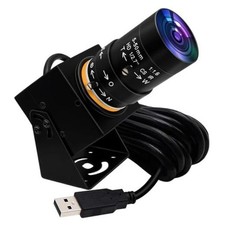 4K USB Camera with Microphone Manual Zoom Webcam 5-50mm Variable Focus PC picture
