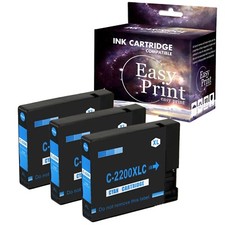 3PK PGI-2200XL Ink Cartridge Cyan for Canon Maxify MB5020 MB5120 MB5320 Printer picture