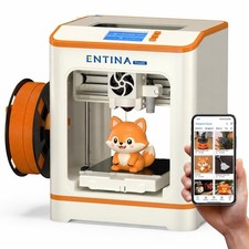 Entina Tina2C 3D Printer for Kids & Beginners, Fully Assembled Starter Mini 3... picture