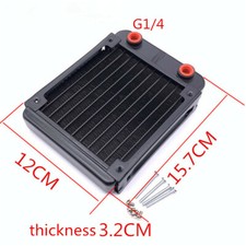 Water cooler 120MM*32MM Aluminum radiator for computer beauty instrument picture