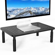 WALI Monitor Stand Riser Adjustable Laptop Stand Riser Holder 3 Height Adjust... picture