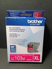 New Geneuine Brother LC103M LC-103XL Innobella High-Yield Ink Magenta picture
