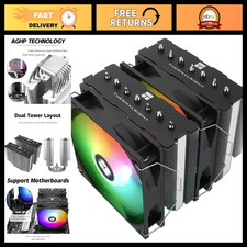 High-Performance CPU Air Cooler, 7 Heat Pipes, Dual 120mm PWM Fans, ARGB Lightin picture