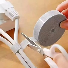 5M Cable Organizer Wire Cord Management Tape Winder Ties for PC Phone USB picture