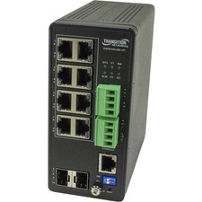 Transition Networks Managed Hardened Gigabit Ethernet PoE++ Switch picture