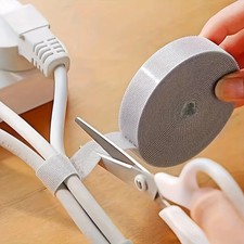 YITAPE 1M Silicone Hook and Loop Cable Organizer Reusable Cord Management Wire W picture