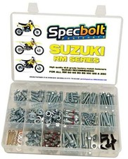 250pc Specbolt Suzuki RM Two Stroke Bolt Kit for Maintenance & Restoration of picture