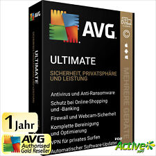 AVG ULTIMATE 2024 10 PC 1 Year | PC, Mac, Android | TuneUp, Antivirus, VPN DE picture