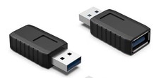 ELUTENG Male-Female USB Coupler 2 Pcs USB 3.0 Type A Adapter 5 Gbps S.Speed USB picture