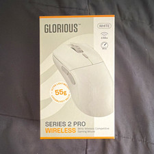 Glorious Series 2 Pro Wireless Gaming Mouse White 26000 DPI 6-Button Optical picture